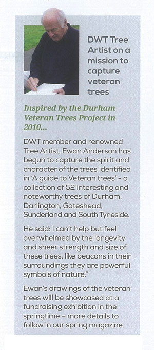 Article from Durham Wildlife Trust